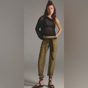 Anthropologie Pilcro The Wanderer Low-Rise Trousers